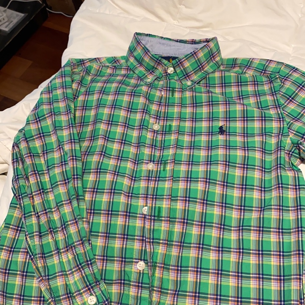 Boy button up